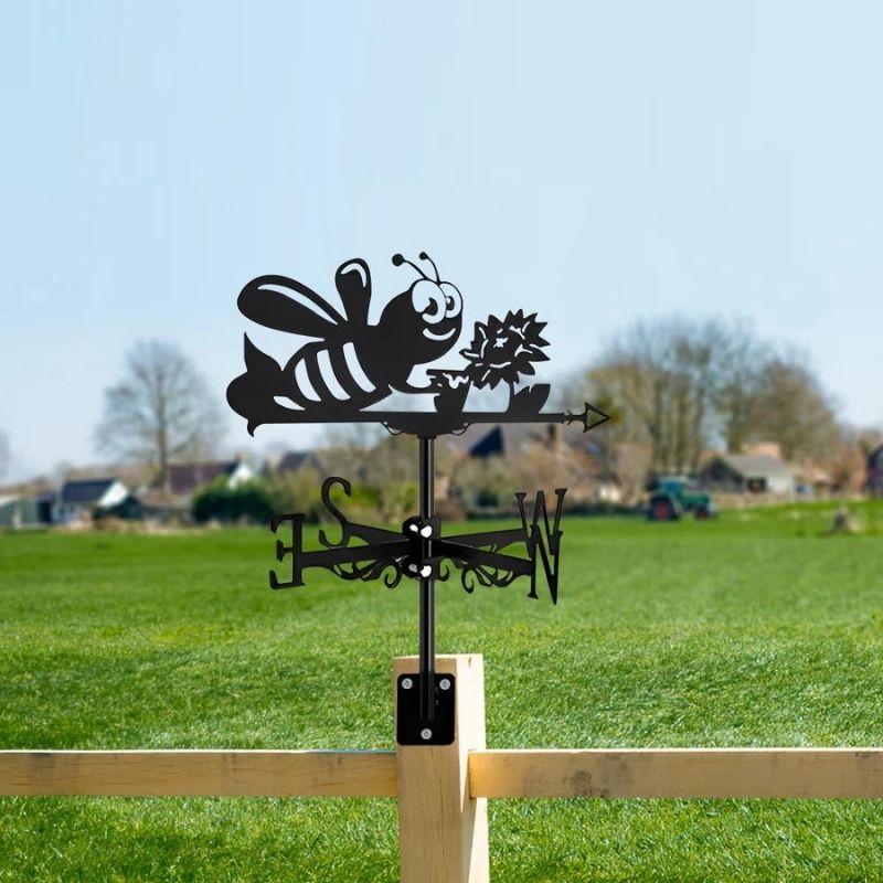 Bee Stainless Steel Weathervane MW035