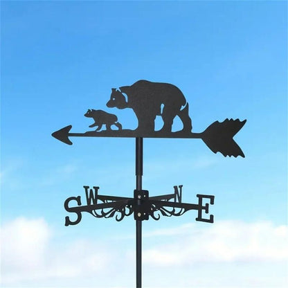 Bear Stainless Steel Weathervane MW112