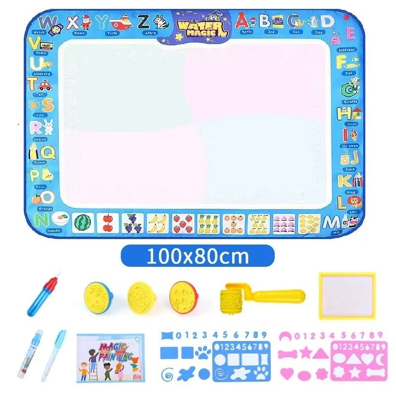 Water Doodle Mat - Mess-Free Aqua Drawing Toy