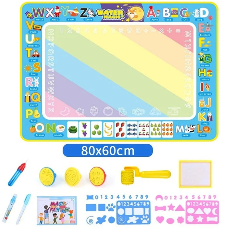 Water Doodle Mat - Mess-Free Aqua Drawing Toy