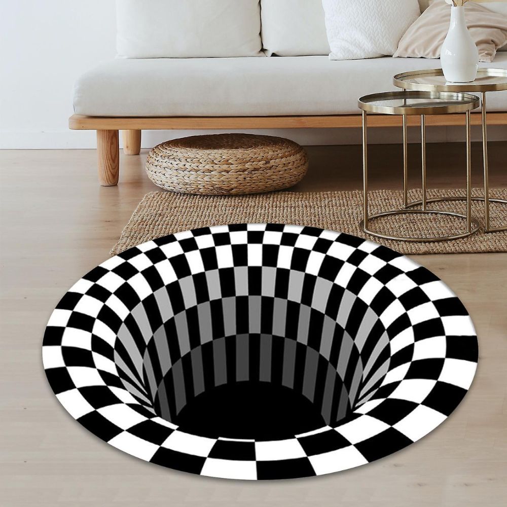 Vortex Illusion Rug