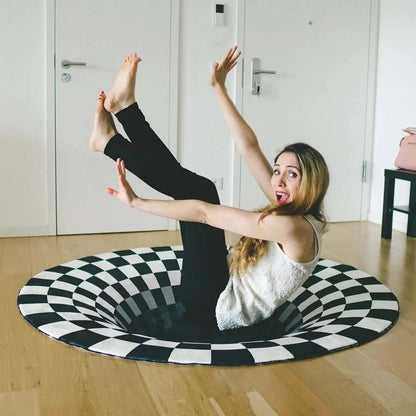 Vortex Illusion Rug