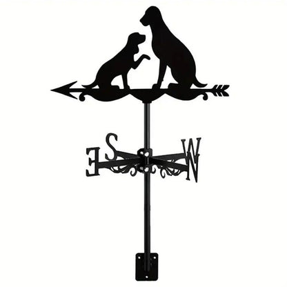 Companion Dog Stainless Steel Weathervane MW085