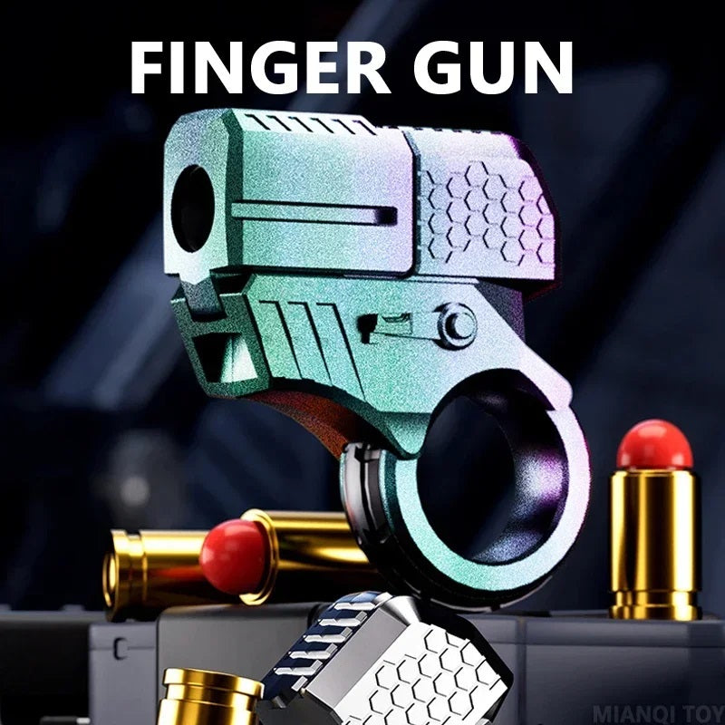 Stress-Relief Ring Gun - Fingertip Toy