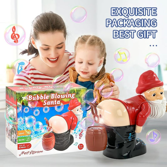 Funny Santa Claus Bubble Modeling of The Fart Fart 🎅💨