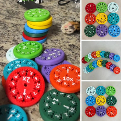 Math Fidget Spinners