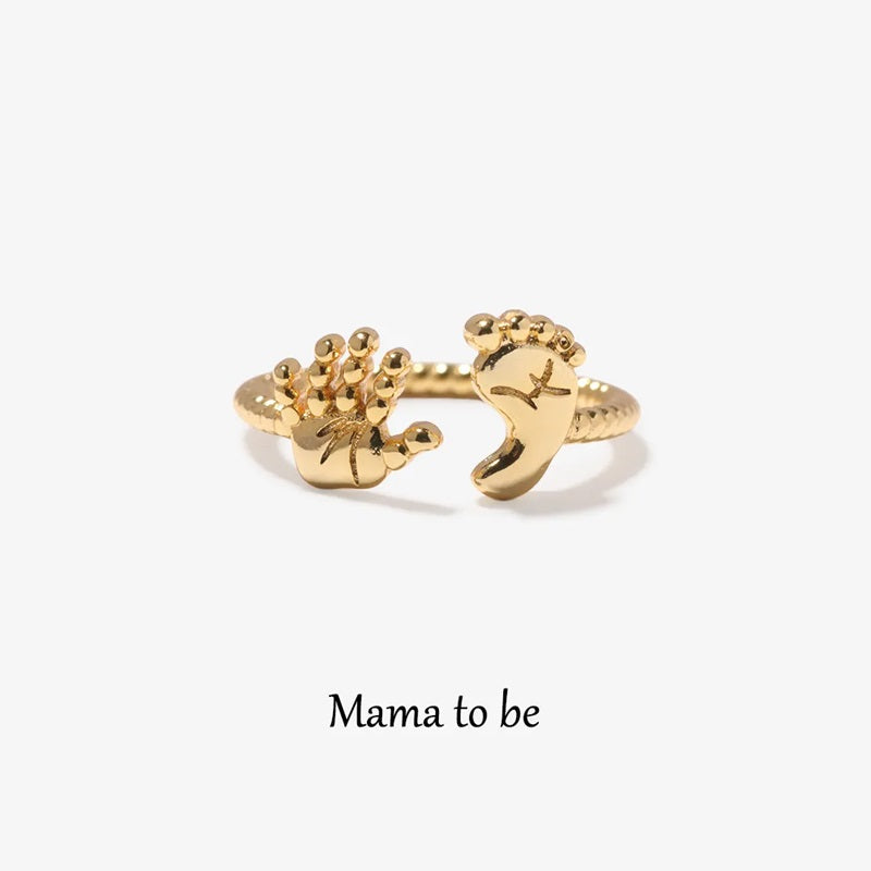 For Mother - Mama To Be Palm And Foot Ring