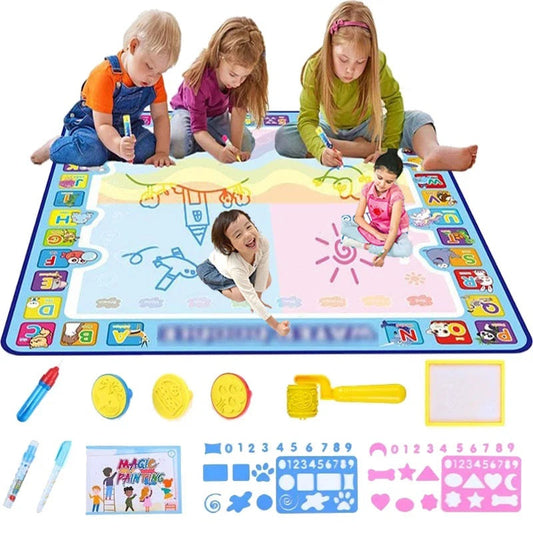 Water Doodle Mat - Mess-Free Aqua Drawing Toy