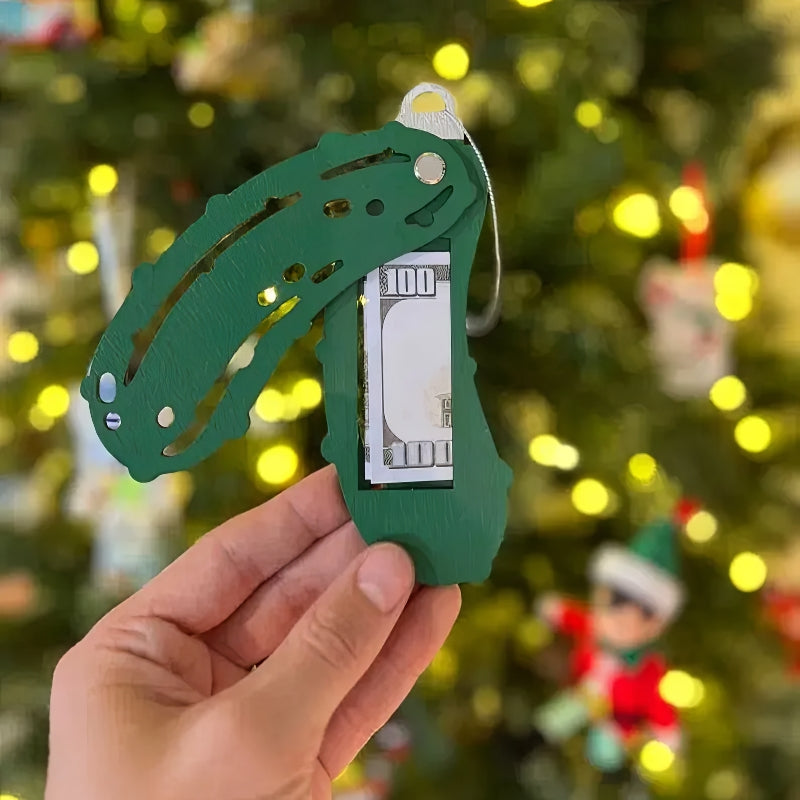 Christmas Pickle Money Holders Gift 🥒💴