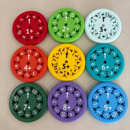 Math Fidget Spinners