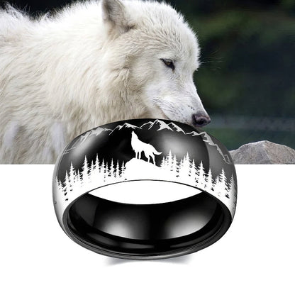 Wolf Couple Rings - A Symbol of Your Unbreakable Bond
