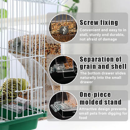 No Mess Automatic Bird Feeder