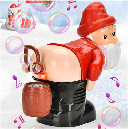 Funny Santa Claus Bubble Modeling of The Fart Fart 🎅💨