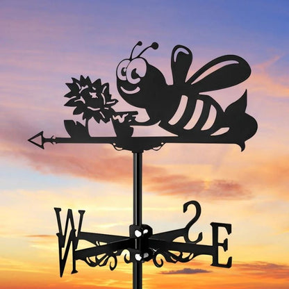 Bee Stainless Steel Weathervane MW035