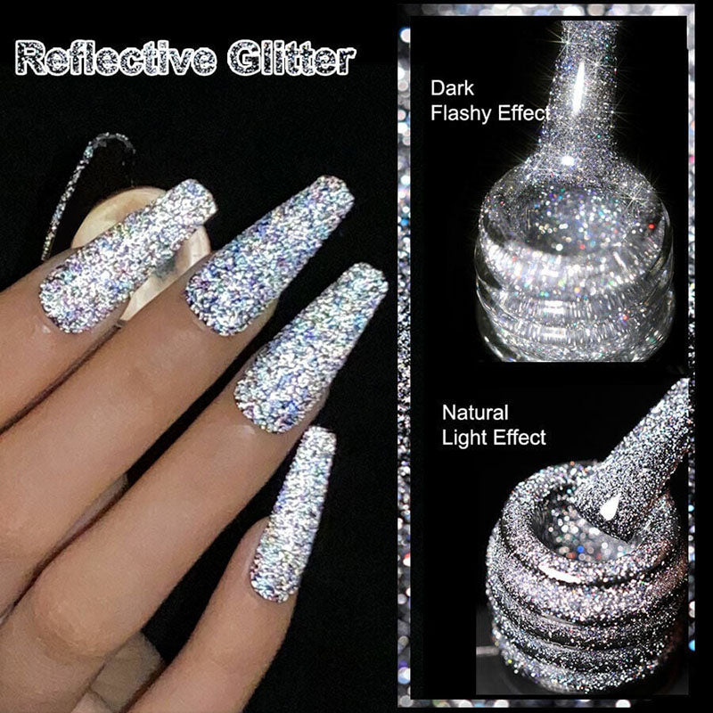 High Density Glitter Nail Gel Polish