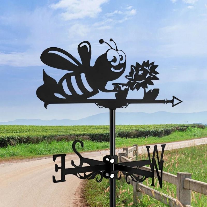 Bee Stainless Steel Weathervane MW035