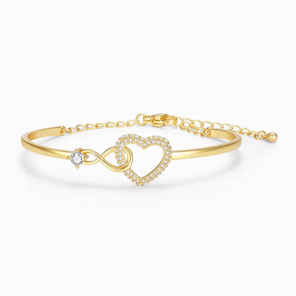 Mother & Daughter - Infinity Heart Bracelet