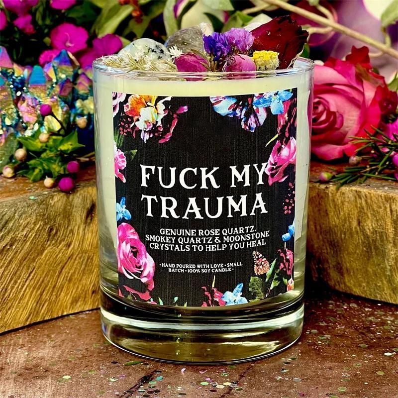F*ck My Trauma Candle