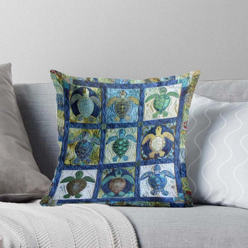 Turtle Tide Pillow Case