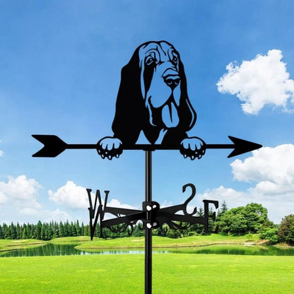 Bloodhound Dog Stainless Steel Weathervane MW119