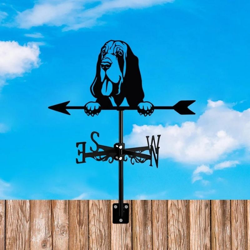 Bloodhound Dog Stainless Steel Weathervane MW119