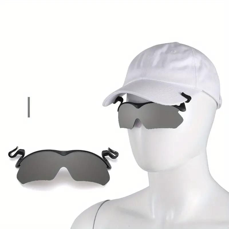 Polarized Clip Cap Sunglasses
