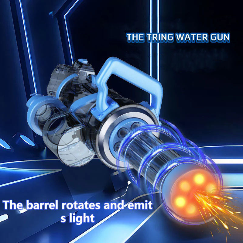 Ice Blast Rotating Gatling Electric Water Gun