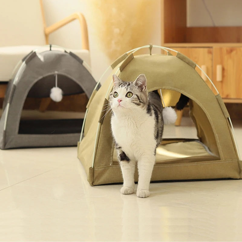 Waterproof Portable Outdoor Cat Tent Bed