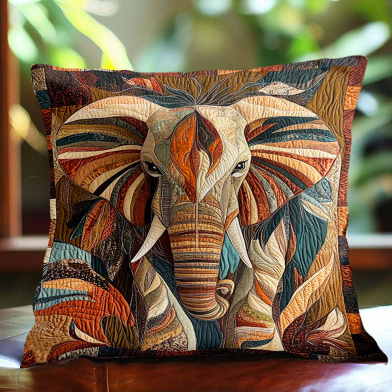 Midnight Wanderer Elephant D228 Pillow Case