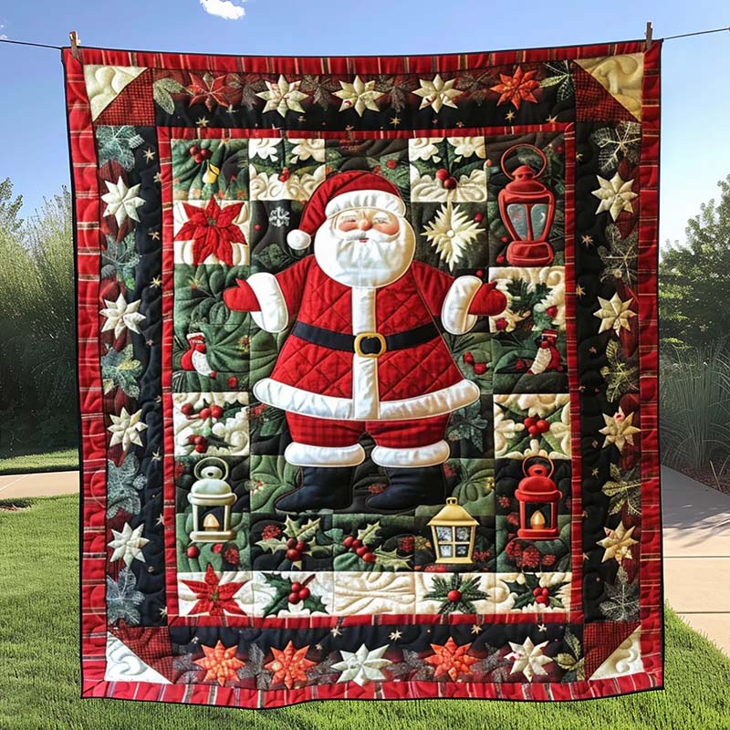 Santa's Workshop Blanket - D245 - Premium Blanket