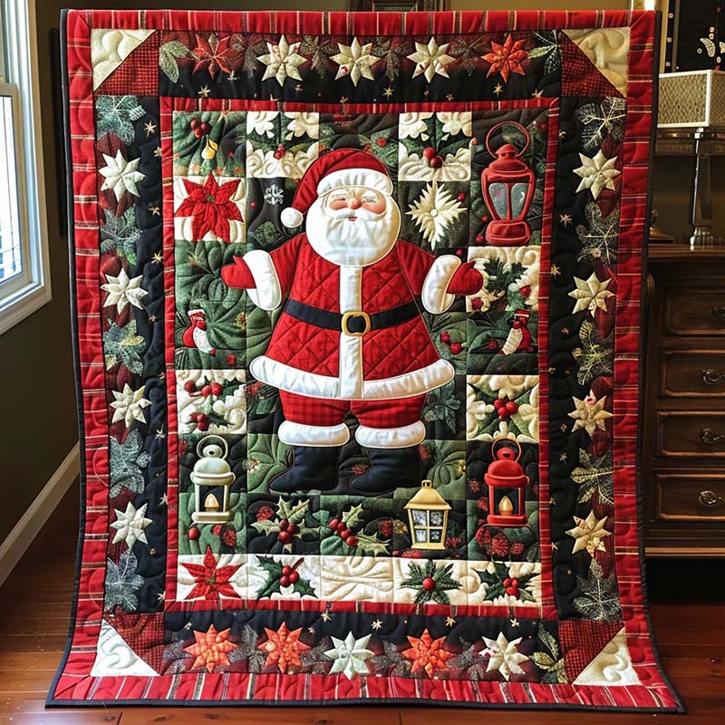 Santa's Workshop Blanket - D245 - Premium Blanket