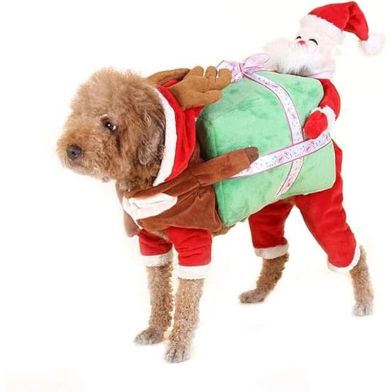 Chucky Pet Costume - Santa Claus