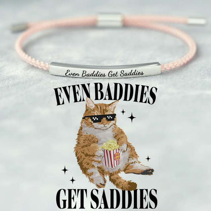 Even Baddies Get Saddies Tube Bracelet