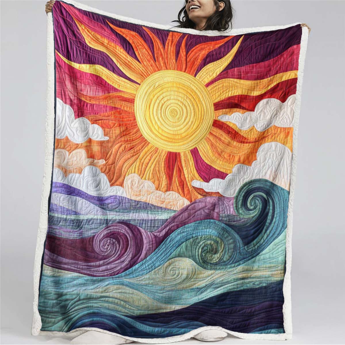 Sunburst Delight - H231 - Premium Blanket