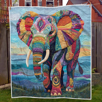 Charming Elephant Blanket - H236 - Premium Blanket