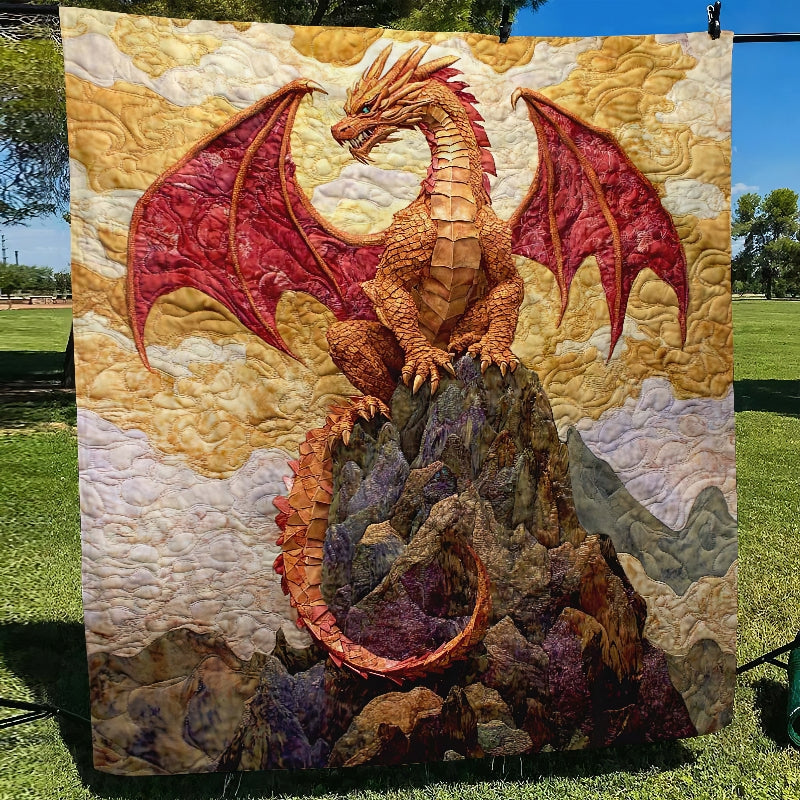 Mystic Realms Dragon Blanket - H249 - Premium Blanket