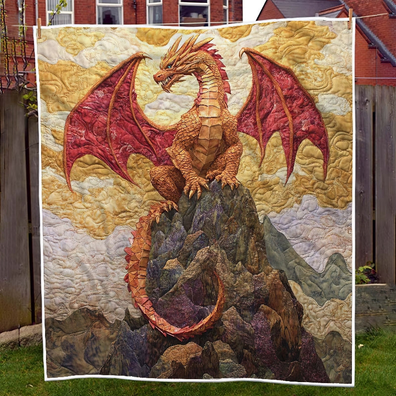 Mystic Realms Dragon Blanket - H249 - Premium Blanket