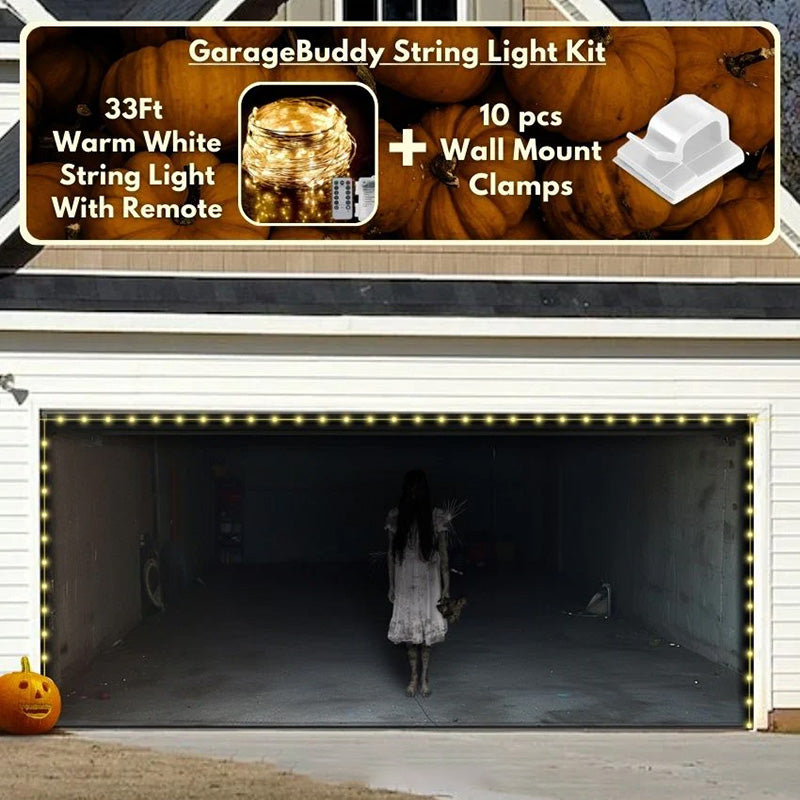 Possessed Girl Halloween Garage Door Covers HC005