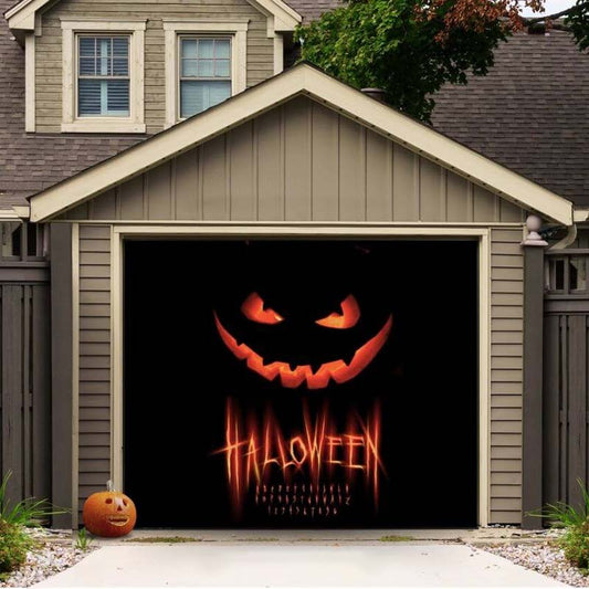 Spooky Halloween Garage Door Covers HC008