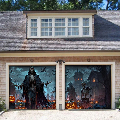 Cursed Night Halloween Garage Door Covers HC012