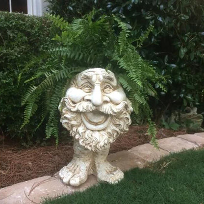 Muggly's The Face Statue Planter