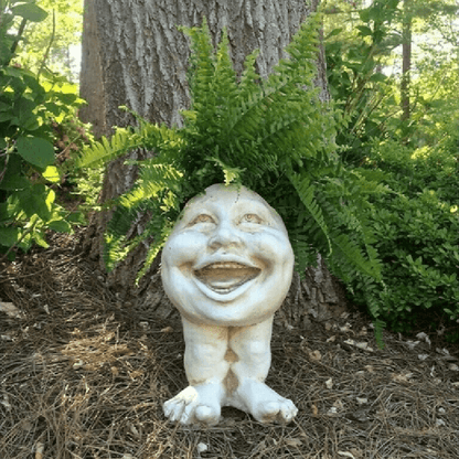 Muggly's The Face Statue Planter