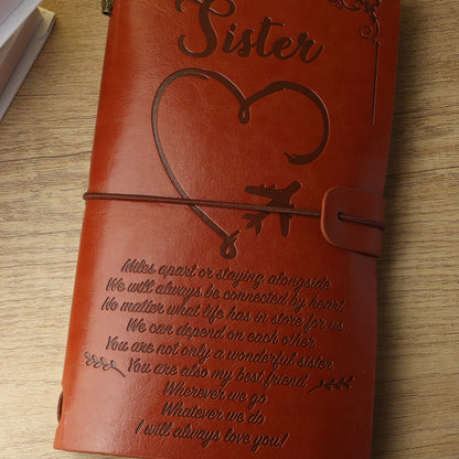 I Will Always Love You - Engraved Leather Journal Notebook