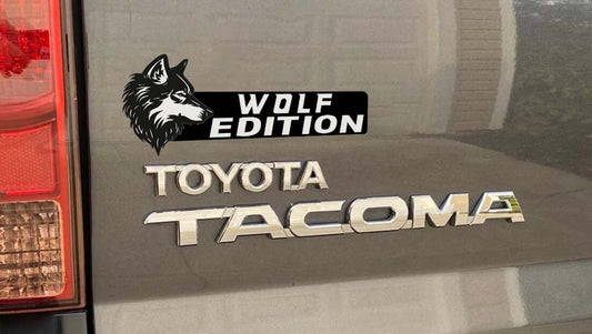 Wolf Car Badge Laser Cutting Car Emblem CE083