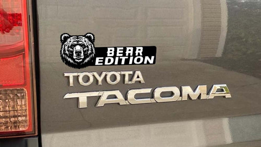Bear Car Badge Laser Cutting Car Emblem CE084