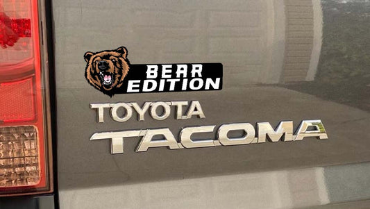 Brown Bear Car Badge Laser Cutting Car Emblem CE094