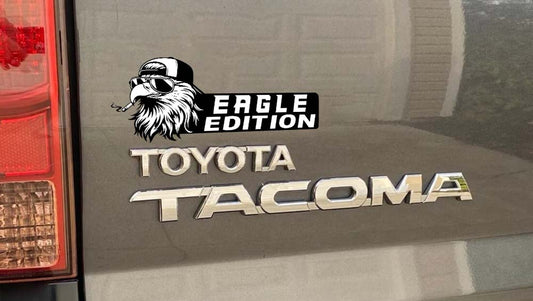 Smoking Eagle Car Badge Laser Cutting Car Emblem CE085