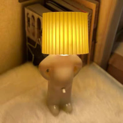 A Little Shy Man Creative Lamp