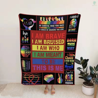 LGBT - B110 - Premium Blanket