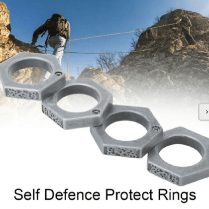 Hard Self Defense Rings